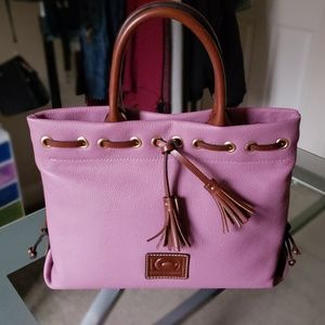 *SALE*Dooney and Bourke Tassel Leather Tote